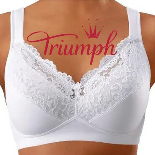 Triumph - 4db (75A-110F) 💝Puha melltartó kényelmes pántokkal, vezetékek nélkül✨