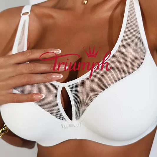 Triumph - (4 sztuki) Biustonosz bezszwowy push-up